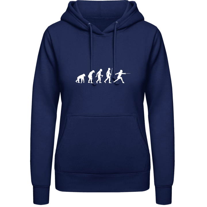 Fencing Evolution Vrouwen Hoodie contain pic