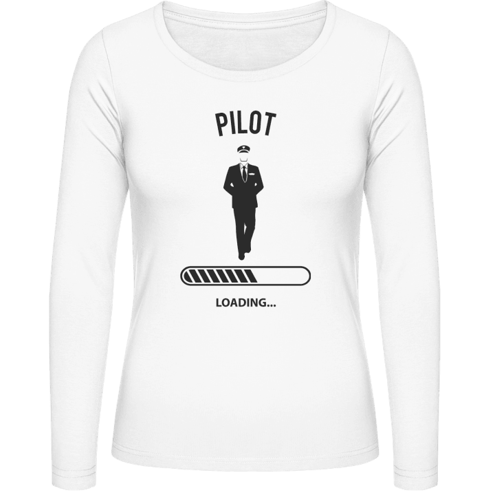 Pilot Loading Camisa de manga larga para mujer contain pic