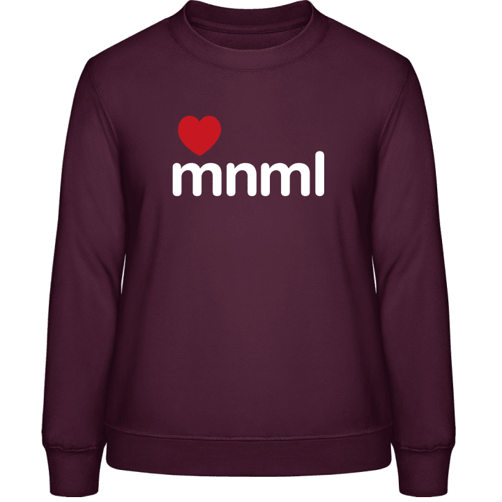 Minimal Music Sweat-shirt pour femme contain pic