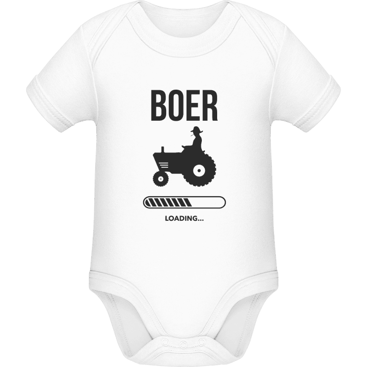 Boer Loading Baby Romper contain pic