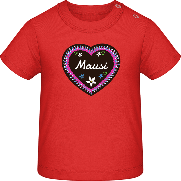 Mausi Lebkuchenherz T-shirt för bebisar contain pic