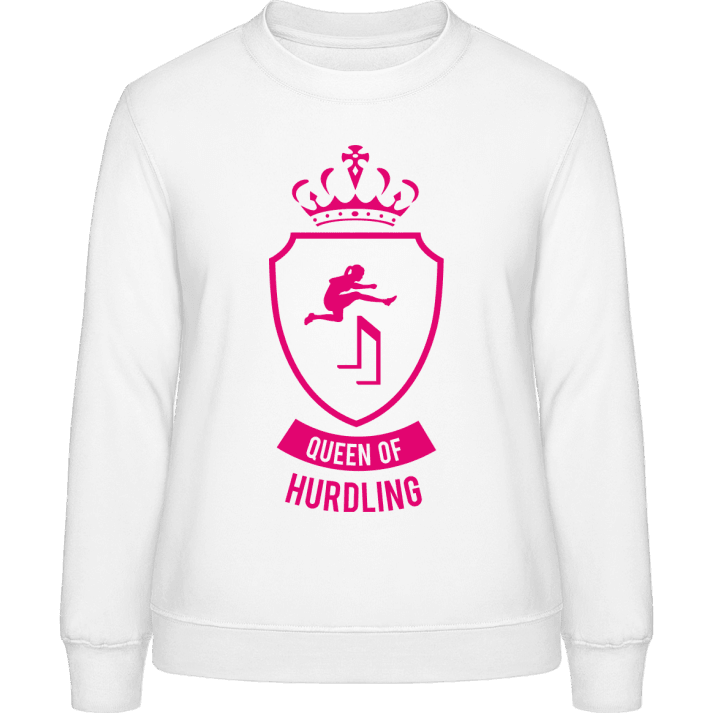 Queen of Hurdling Women Sweatshirt contain pic