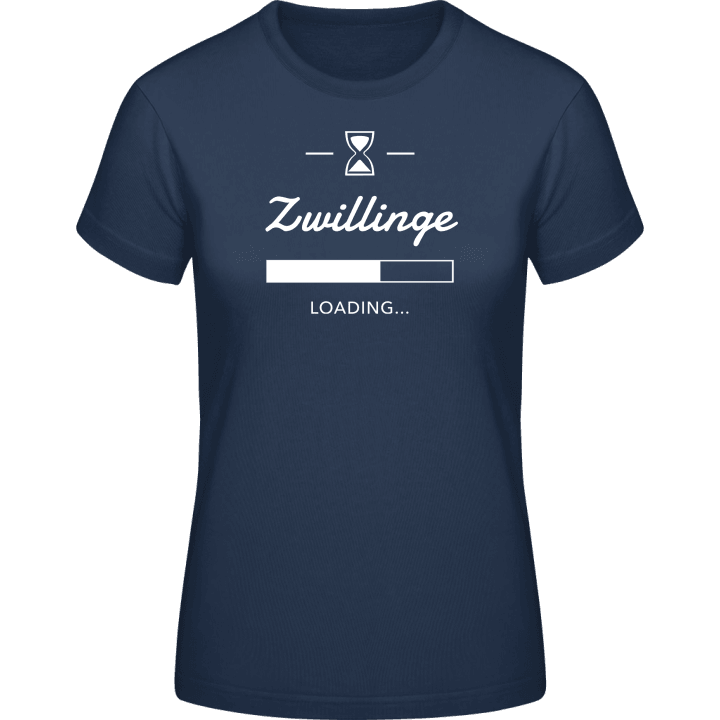 Zwillinge loading T-shirt för kvinnor 0 image