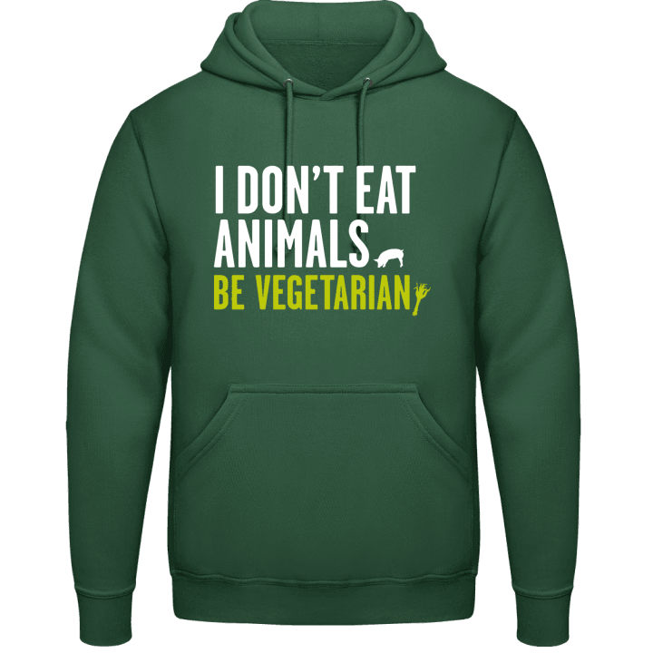 Be Vegetarian Sweat à capuche contain pic