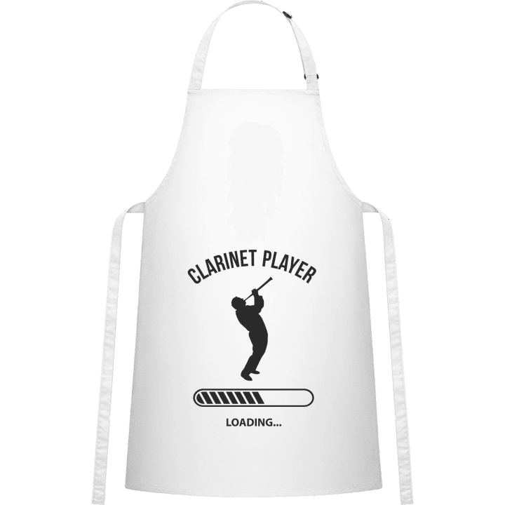 Clarinet Player Loading Delantal de cocina contain pic