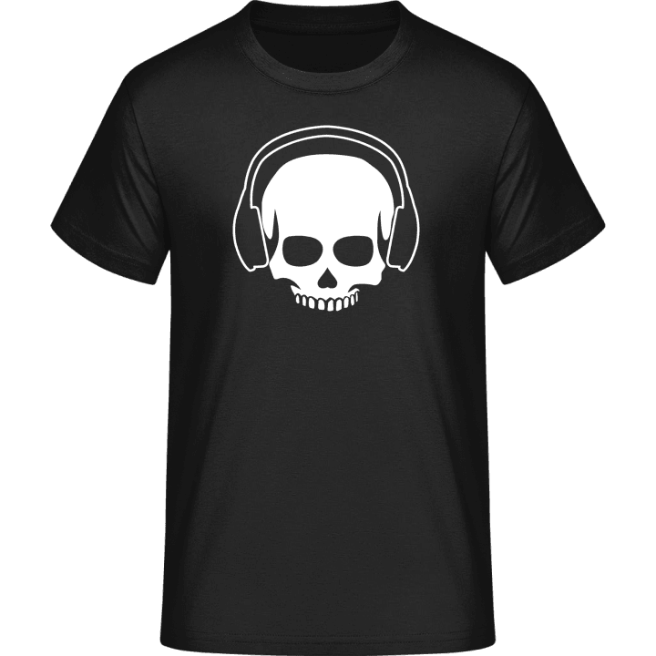 Skull with Headphone Maglietta 0 image