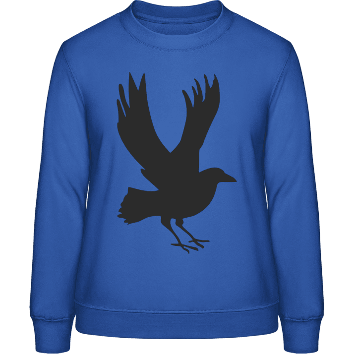 Crow Silhoutte Frauen Sweatshirt 0 image