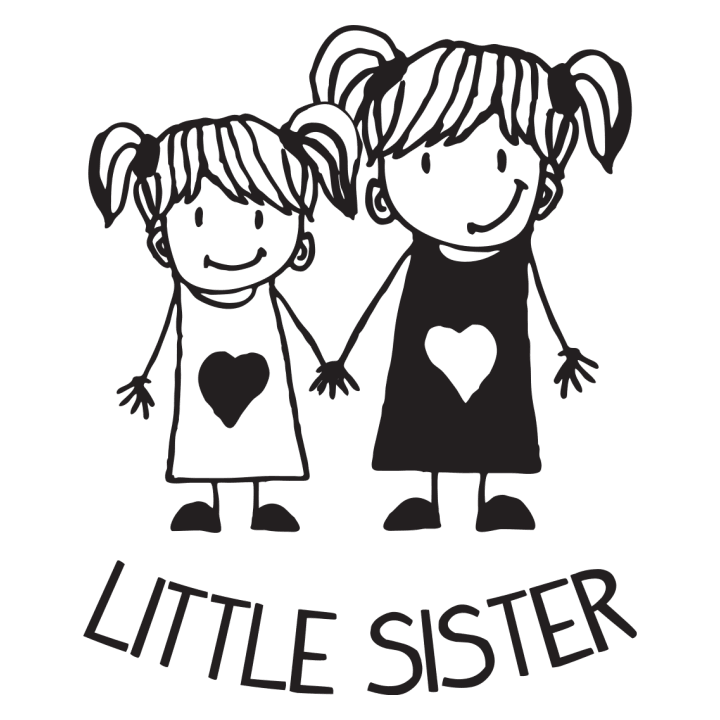 Comic Little Sister T-shirt för bebisar 0 image