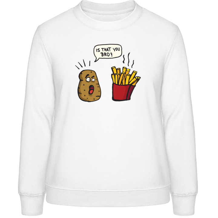 Is That You Bro Potato Sweat-shirt pour femme contain pic