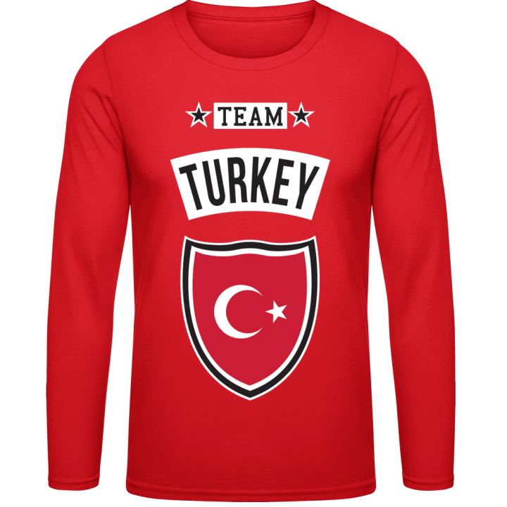 Team Turkey Shirt met lange mouwen contain pic