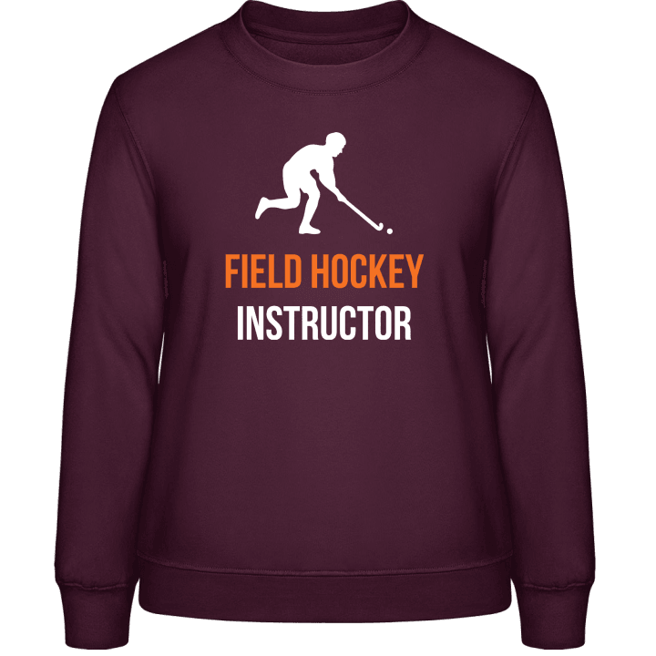 Field Hockey Instructor Sweatshirt för kvinnor contain pic