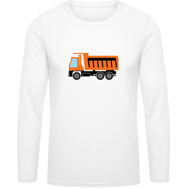 camion à benne basculant T-shirt à manches longues contain pic
