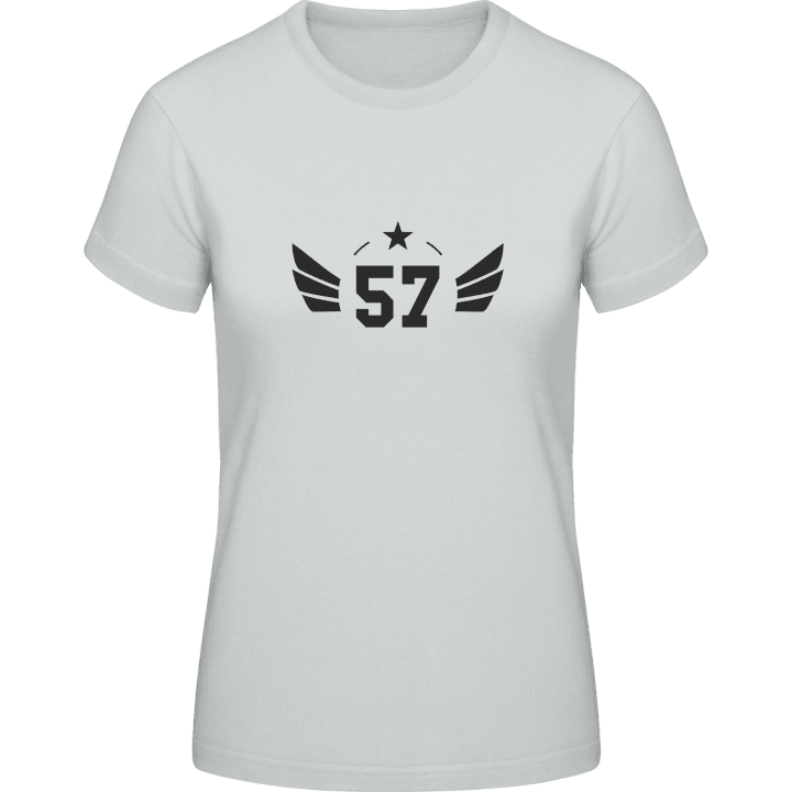 57 Years T-shirt för kvinnor 0 image