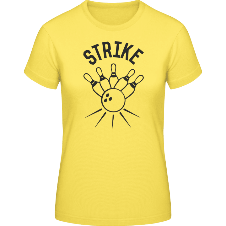 Strike Bowling T-skjorte for kvinner contain pic