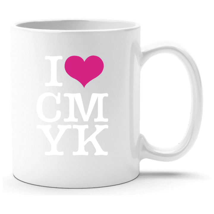I love CMYK Cup 0 image