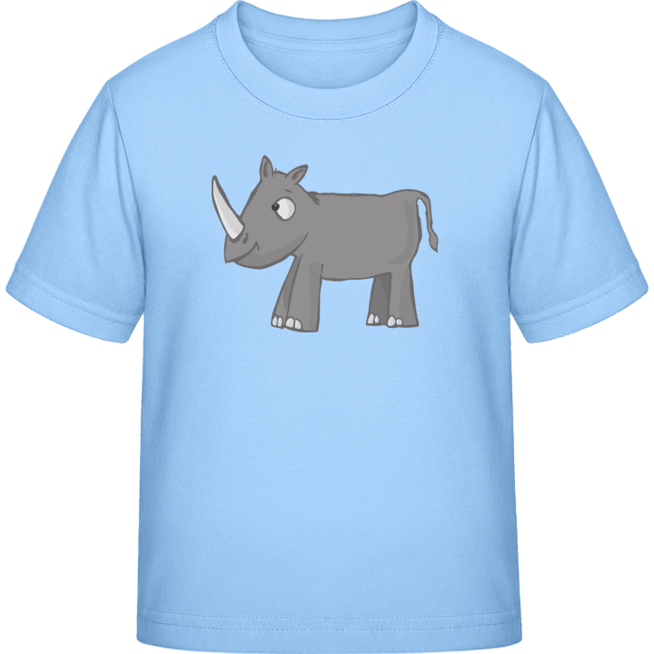 Rhino Sweet Illustration T-skjorte for barn 0 image