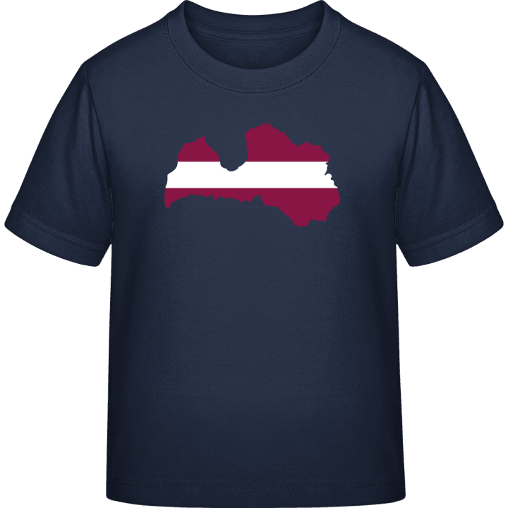 Letonia Camiseta infantil contain pic