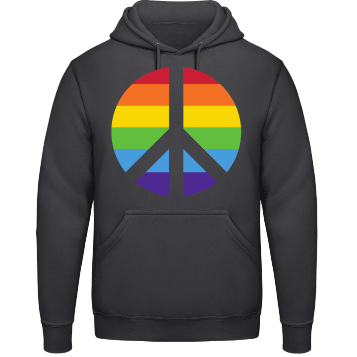 Peace And Love Rainbow Sweat à capuche 0 image