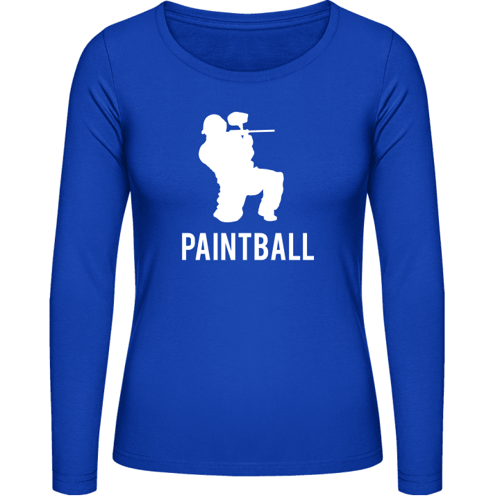 Paintball Frauen Langarmshirt contain pic