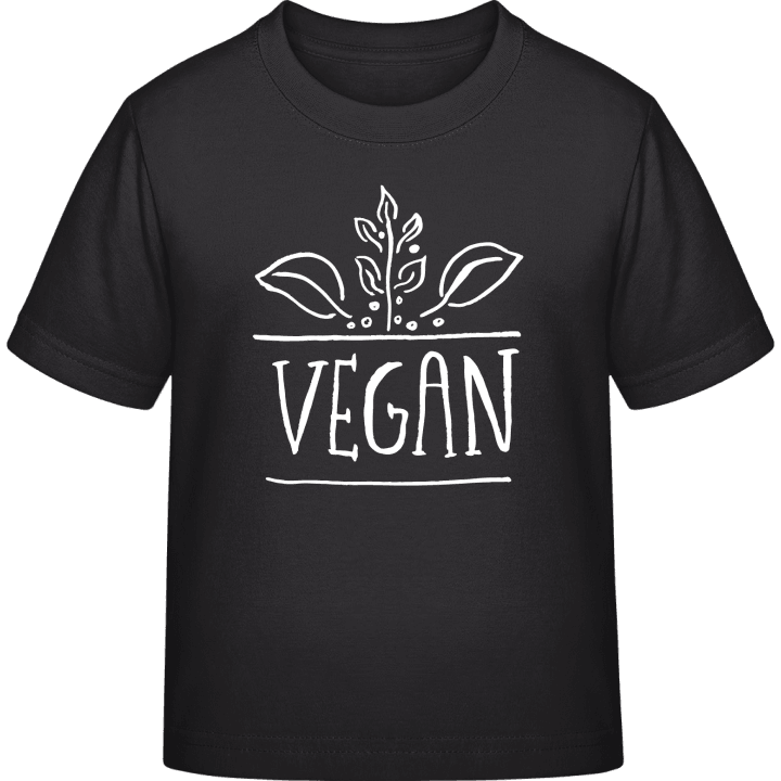 Vegan Illustration Kinder T-Shirt contain pic