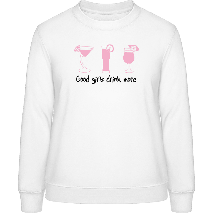 Good Girls Drink Sweatshirt för kvinnor contain pic