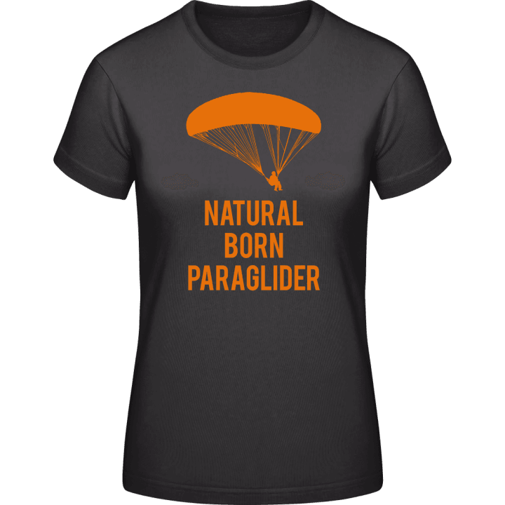 Natural Born Paraglider T-shirt för kvinnor contain pic