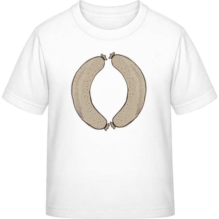 White Sausage Kinderen T-shirt contain pic
