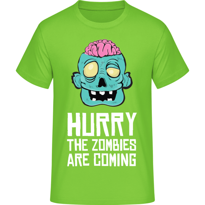 The Zombies Are Coming Camiseta contain pic