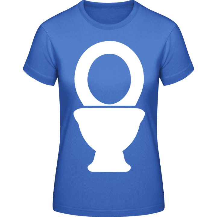 Toilet Bowl Frauen T-Shirt contain pic