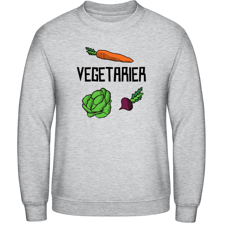 Vegetarier Illustration Sweatshirt contain pic