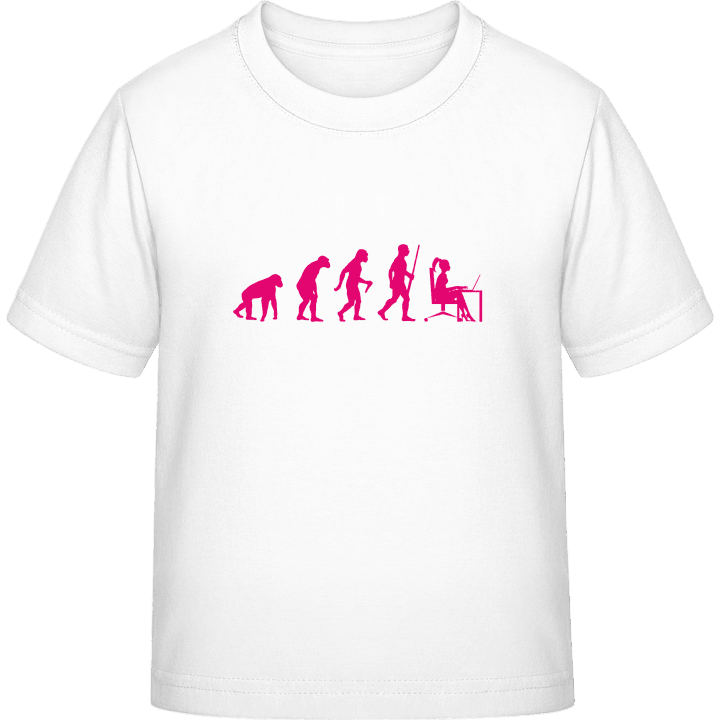 Secretary Evolution T-skjorte for barn contain pic
