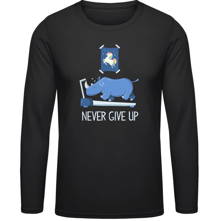 Never Give Up T-shirt à manches longues 0 image