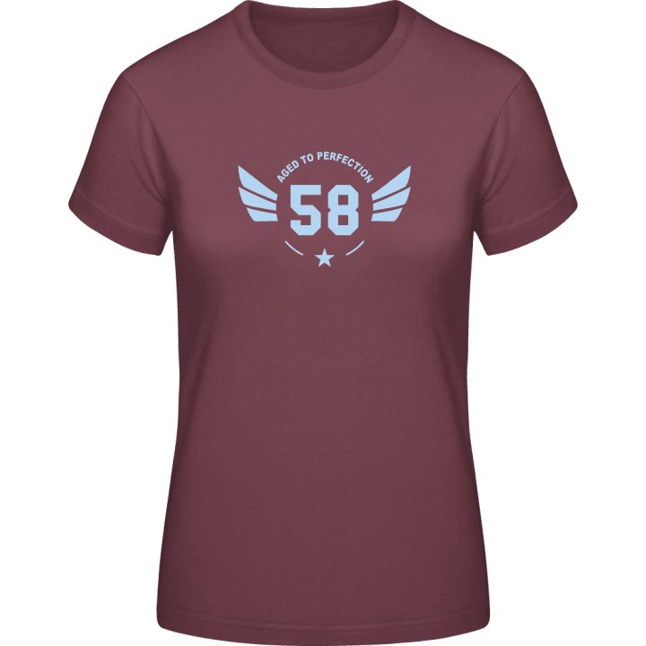 58 Years Perfection T-shirt pour femme 0 image
