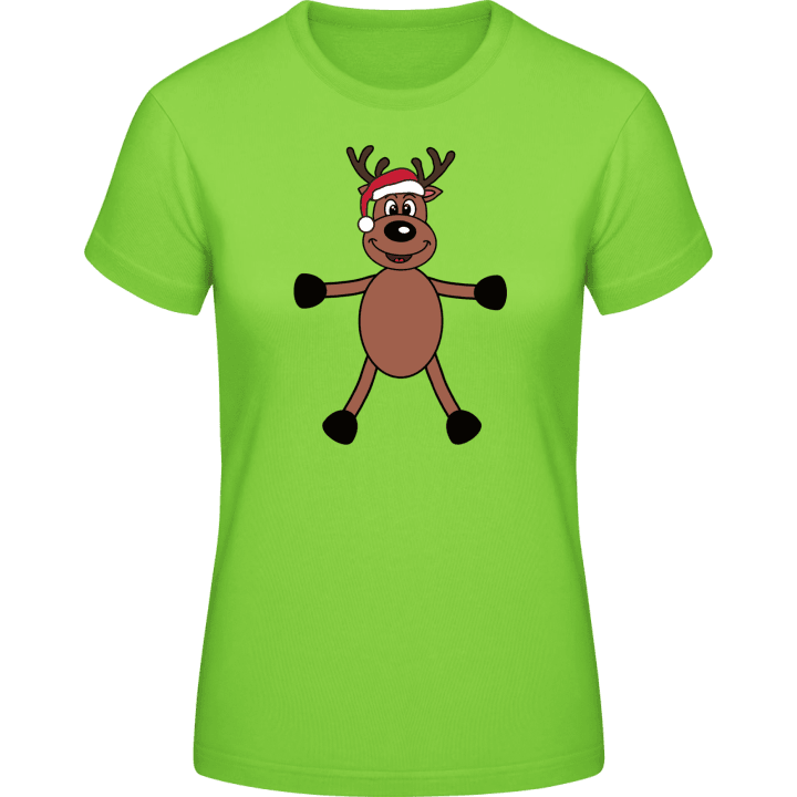 Christmas Reindeer Frauen T-Shirt 0 image