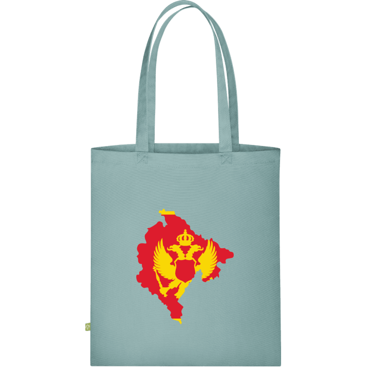 Montenegro Map Väska av tyg contain pic