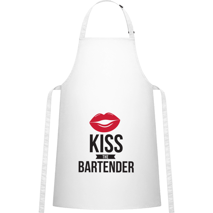 Kiss The Bartender Delantal de cocina contain pic