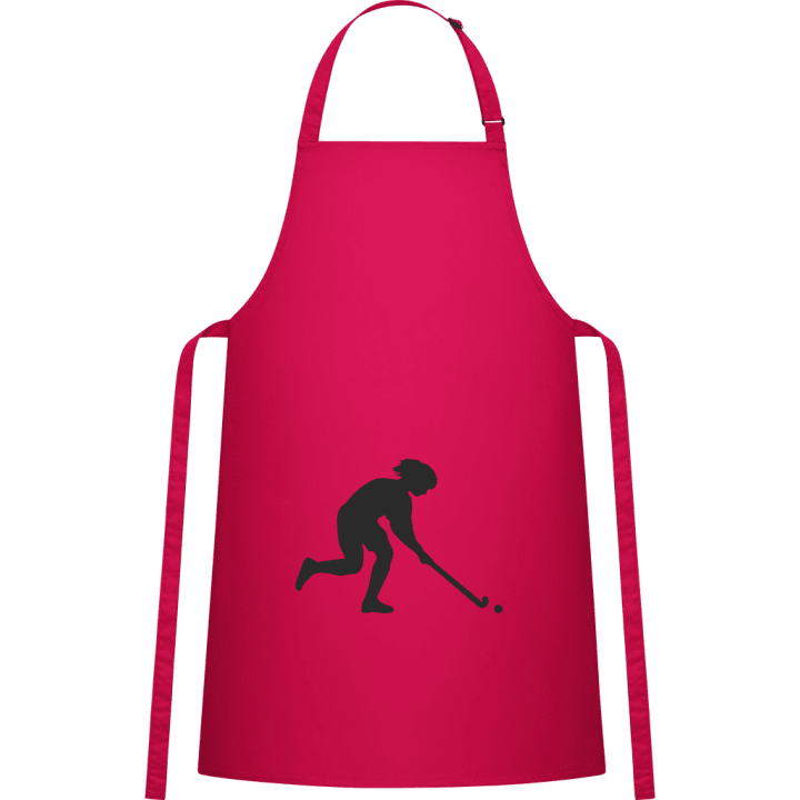 Field Hockey Player Female Förkläde för matlagning contain pic