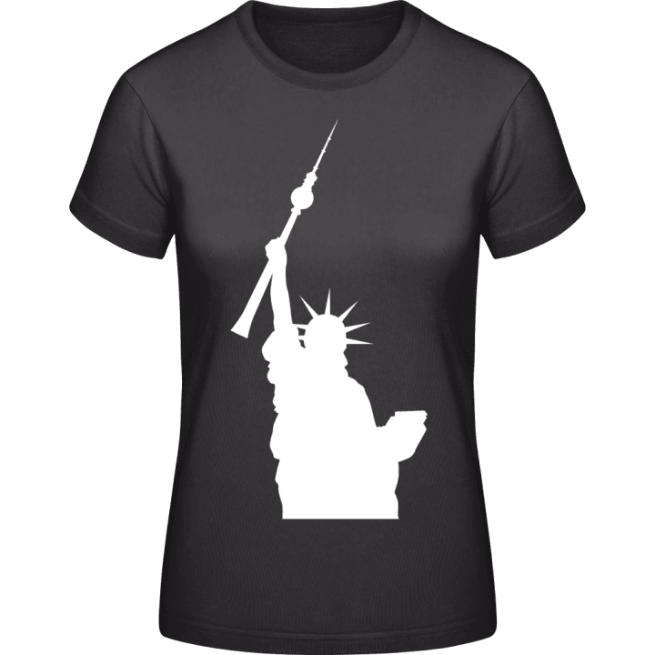 NY vs Berlin Vrouwen T-shirt contain pic