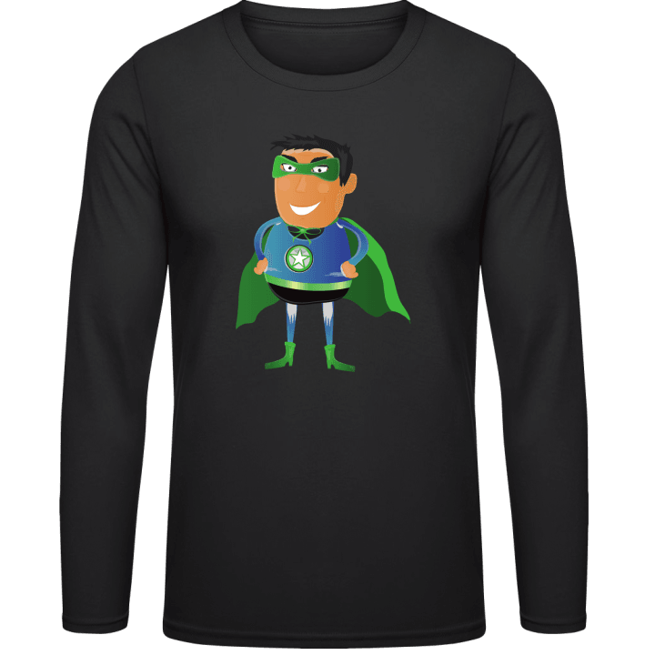 Superhero Cartoon Long Sleeve Shirt 0 image