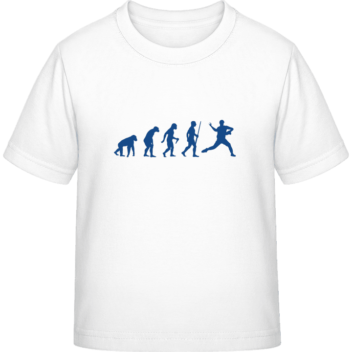 Baseball Pitcher Evolution T-skjorte for barn contain pic