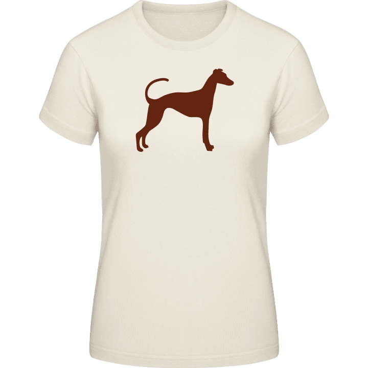 Greyhound Silhouette Frauen T-Shirt 0 image