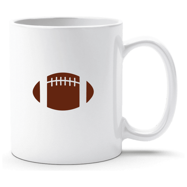 American Football Ball Cup contain pic