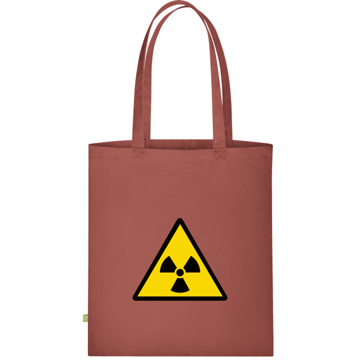 Radioactivity Warning Bolsa de tela contain pic