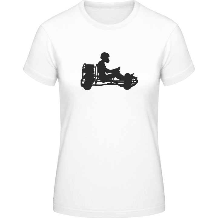 Go Kart Frauen T-Shirt contain pic