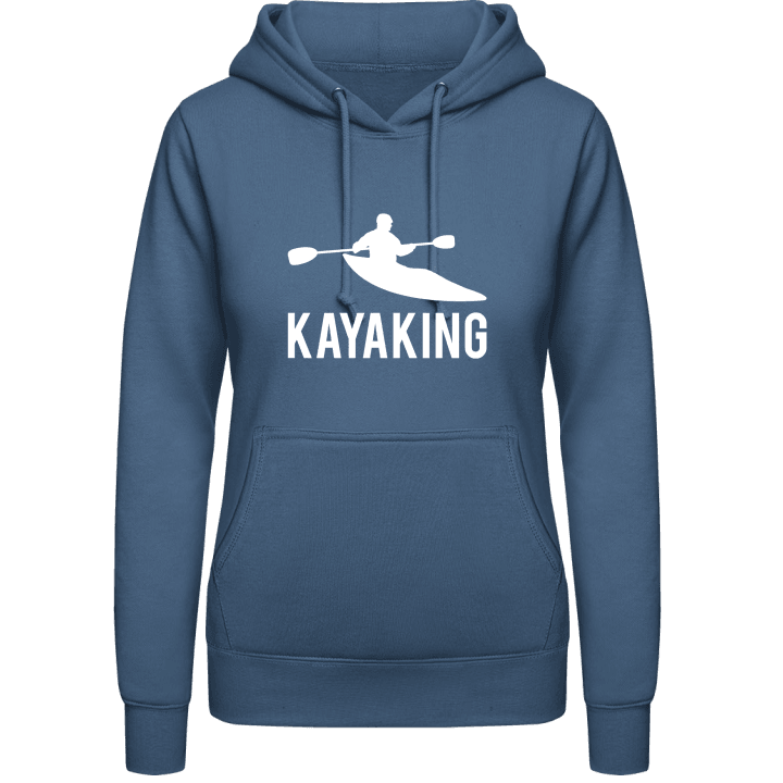 Kayaking Sudadera con capucha para mujer contain pic
