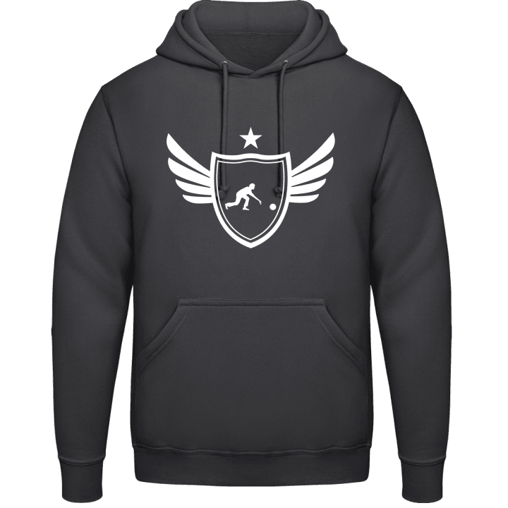 Bowling Player Winged Hoodie contain pic