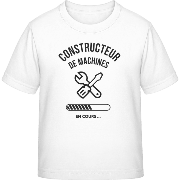 Constructeur de machines en cours T-shirt pour enfants contain pic