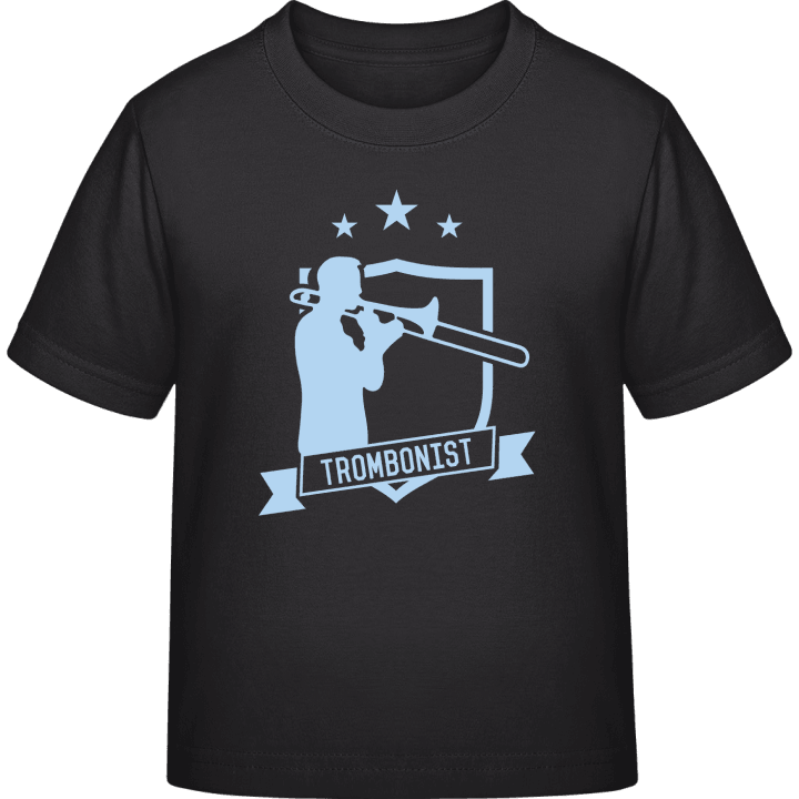 Trombonist Icon T-shirt för barn contain pic