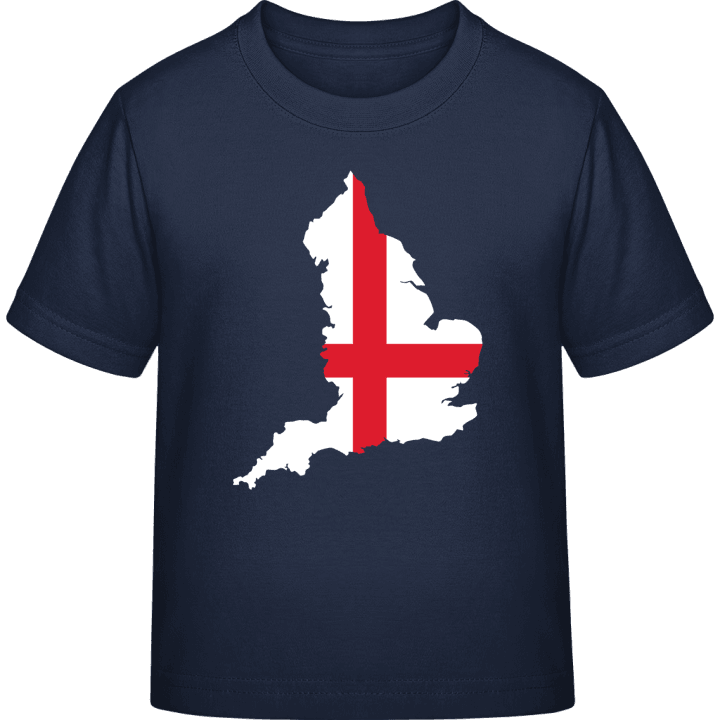 England Map T-skjorte for barn contain pic