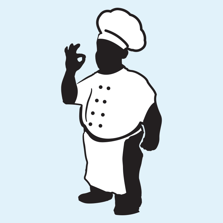 Cook Chef Silhouette Bolsa de tela 0 image
